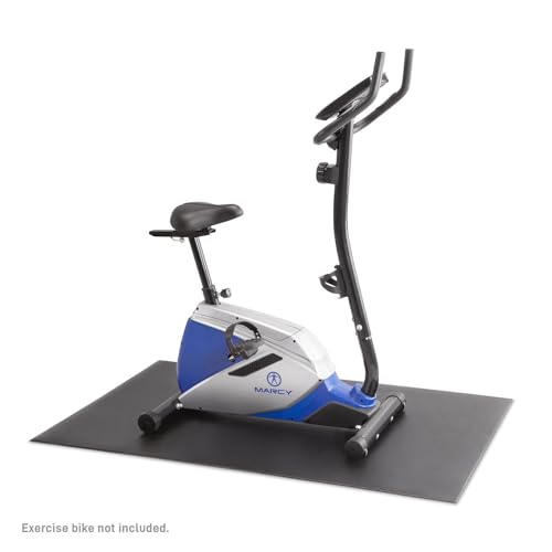 Marcy Fitness Equipment Mat and Floor Protector Compatible for Treadmills, Elliptical, Exercise Bikes, Stationary Cycles and Accessories - style: Regular 60"