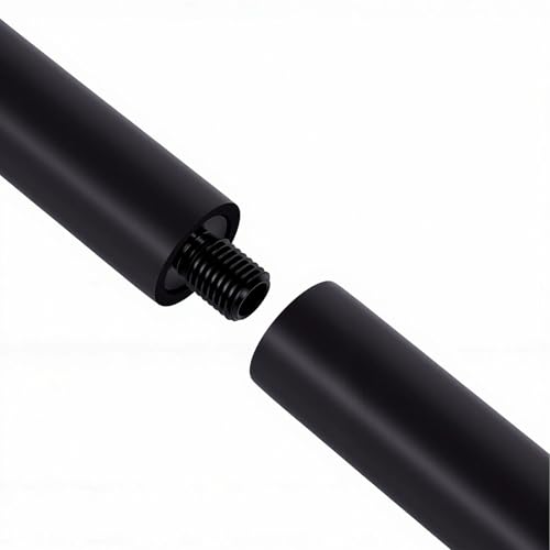 GOWENIC Yoga Stick, Adjustable Steel Exercise Bar, Handle Stretching Mobility Bar for Pilates Flexibility Training, Workout Stick