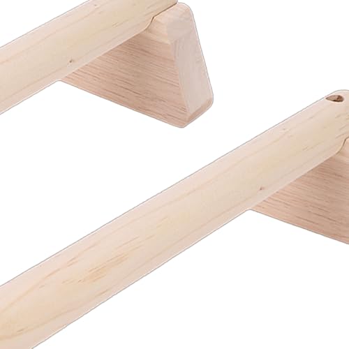 Asixxsix Wooden Push Up Bars, Heavy Duty Parallettes Bars, Non slip Feet Home Workout Equipment for Floor for Men Strength Training, Planks Calisthenics & Home Gym Workout