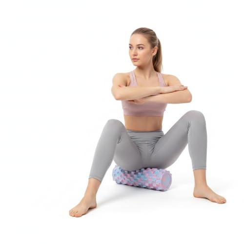 Gradient Foam Roller Deep Tissue Massage - High Density Trigger Point Muscle Roller for Back Pain & Yoga Recovery (1 Pack) - color: 1 Pack