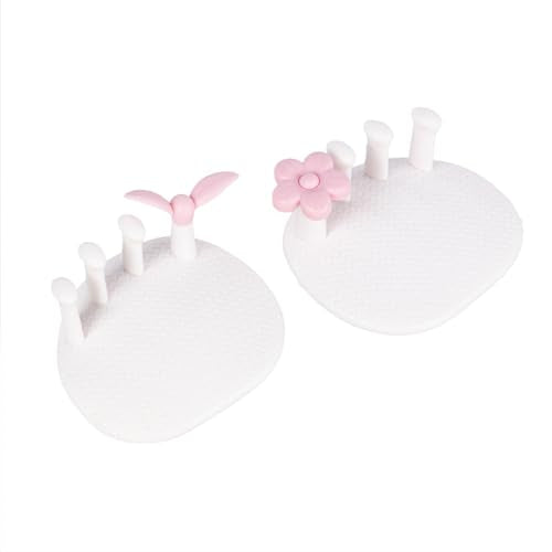 Arch Trainer Foot Massagers Exerciser Foot Arch Trainer for Calf Stretching Glute Toning Improved The Feet Bunion Toe Training Thin Calves Legs White Silicone Exercisers - color: White