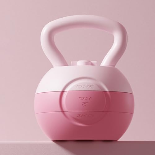 Kettle Bell - Grip Strength Adjustable Weight Tool, Soft Kettlebell | Coated Training Equipment, Ergonomic Handle, Compact Fitness Gear | Home Workouts Muscle Building Conditioning Men Women - color: 6kg