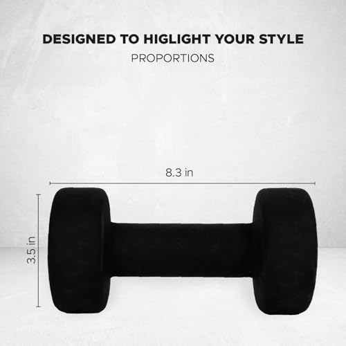 FUXION Neoprene Dumbbell Hand Weights, Sets of 2 Hexagon Non-Slip Weights for Home Gym Yoga Pilates Workout - size: 9lb Pair