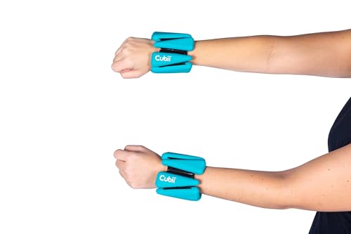 Cubii Wearable Weights, Adjustable Wrist and Ankle Weights for Arms, Legs