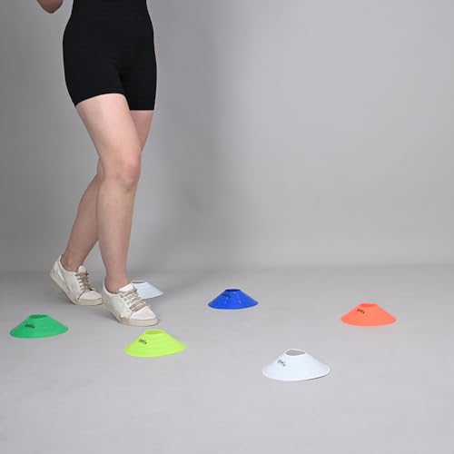 Disc Cones Set |Space Marker| - Soccer Cones for Training, Football, Kids, Sports, Field Cone MarkersPro Disc Cones Set |Space Marker| - footbal field cone marker
