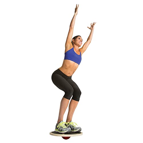 GoFit Wood Wobble Board