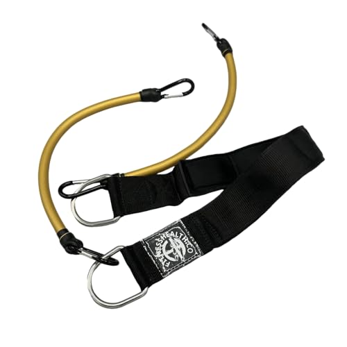 FH PRO EXTRME Heavy Resistance Training Band Gold 70 LBS Handles Heavy Duty Exercise Bands
