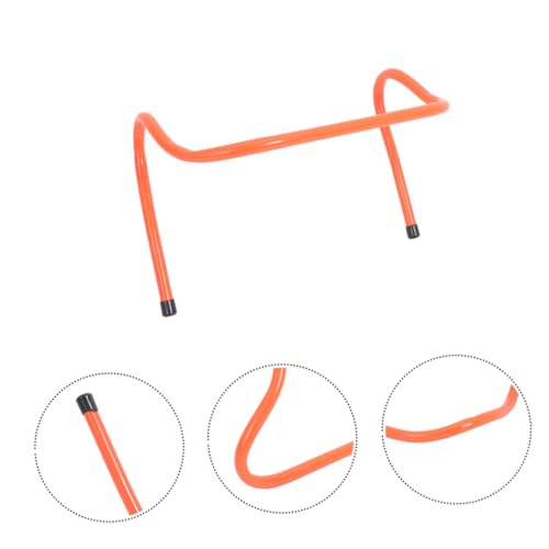 Baluue 4pcs Agility Speed Training Hurdles Plastic 15cm Lightweight Football Soccer Basketball Running Exercise Equipment for Youth Sports