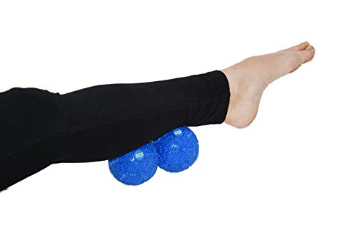 High Density Deep Tissue Textured Massage Therapy Balls: For Myofascial Release, Muscle Knots, Self-Care Pain Relief, Yoga, Pilates, Athlete Muscle Recovery, Increased Mobility