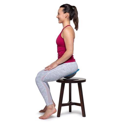 OPTP Pelvic Rocker Core Trainer – Balance Disc for Core Stability and Pelvic Floor Training – Hip Mobility Trainer and Pilates Exercise Equipment for SI Joint Support and Clock Exercises