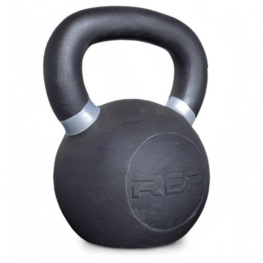 REP Fitness Kettlebell Set and Singles, 4kg to 24kg, 9lb to 53lb Weight Range, Cast Iron, Strength Exercise Training, Home Gym, Power Workout Equipment, Free Weights, Dumbbell Alternative