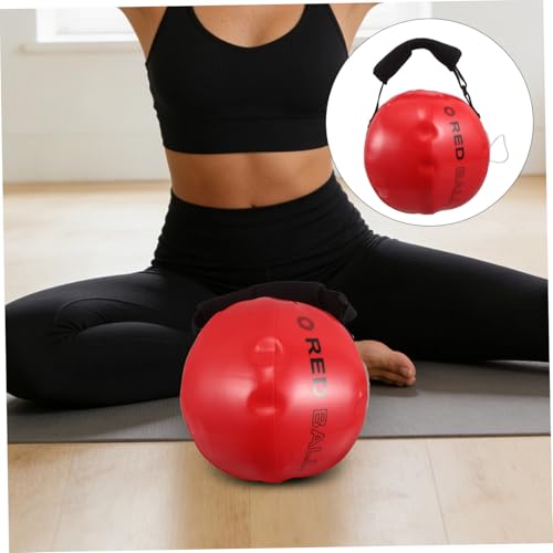 Heavy Bag Aqua Ball Water-filled Workout Sandbag with Handle for Home Gym and Poolside Use, Portable Pvc Cloth Fitness Equipment with Adjustable Weight for Strength and Core