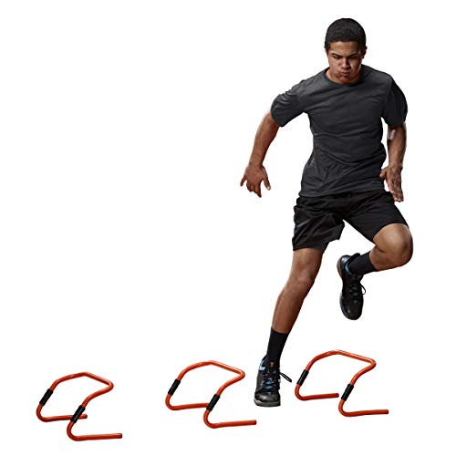 Champro Adjustable Height Hurdles, 8" - 12", Orange