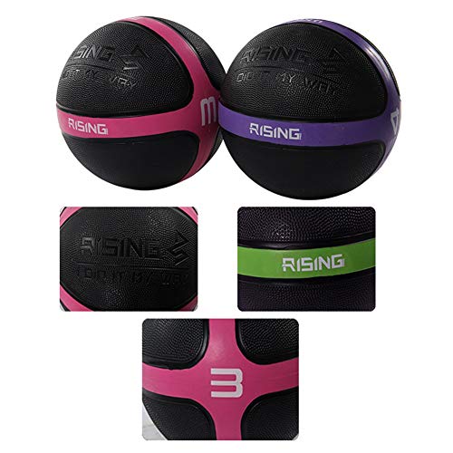 AGYH Fitness, Wall Ball | Gravity Ball, Durable Rubber, Even Weight Distribution, Comfortable Texture Grip, Used for Strength Training, 1-10kg Optional