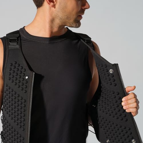 Men's G-Vest Icon Weighted Vest, 10 lb Base Weight - color: Black, size: S-M