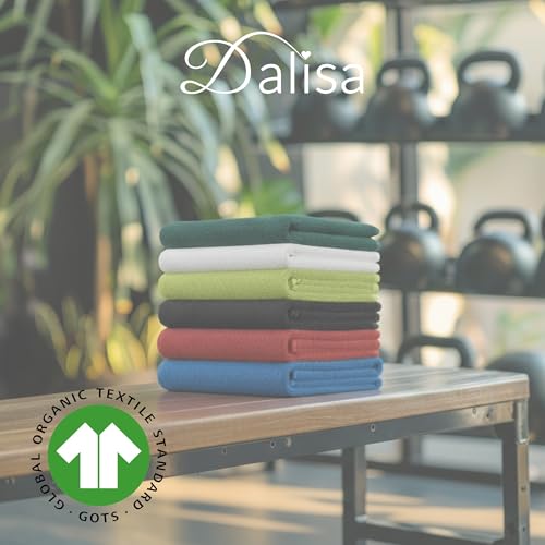 Dalisa Bench Hood Gym Towel – 100% Turkish Cotton – Non-Slip Hooded Design for Weight Benches – 450 GSM – 19.7" x 51.2" – Ultra-Absorbent, Quick-Dry Workout Towel – Made in Türkiye – Black - color: Black