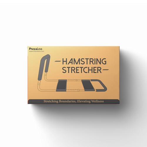 Hamstring Stretcher for Knee Extension & Pain Relief, Adjustable Low Back, Calf, Leg & Hip Stretching Device for Flexibility, ACL Surgery Recovery Physical Therapy Equipment - Upgraded 2025