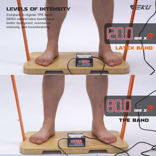 41" Pull-Up Assistance Bands Elite Set, Heavy Duty Resistance Bands Set for Strength, Powerlifting, Deadlifting Training at Home/Gym