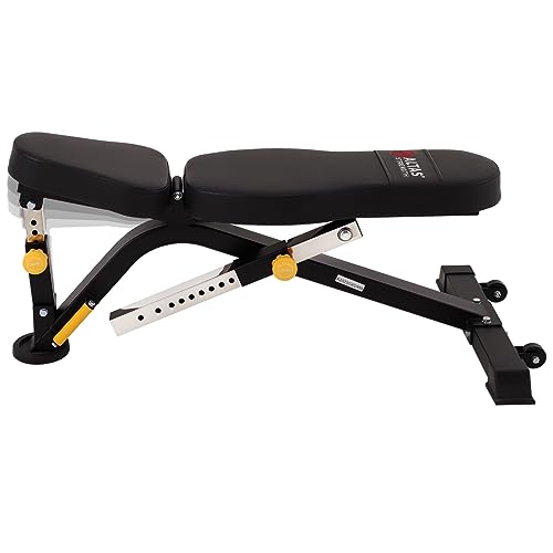 Adjustable Utility Bench Your Home Gym Smith Machine Accessory Flat Incline Military Press Decline Abdominal Light Commercial Equipment 4006
