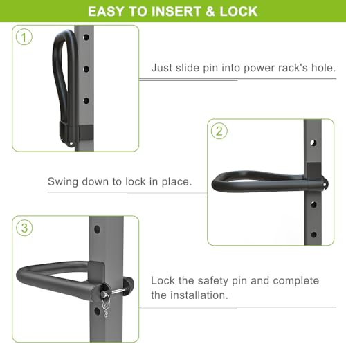 SELEWARE Power Cage Accessories, Dip Handles, Pull‑Up Stations, and Multi‑Grip Training Attachments - color: For 2" x 2" Rack with 1" or 1/2" Hole
