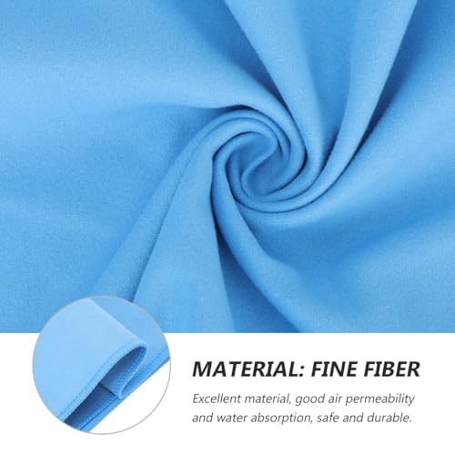 FOMIYES Quick-Dry Superfine Fiber Sports Towel 40x80cm Breathable Mesh Bag, Ultra Soft Sweat-Absorbing Travel and Outdoor Camping Towel for Gym, Hiking, Yoga
