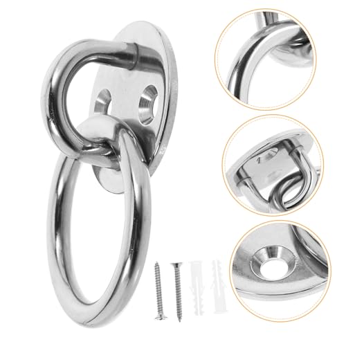 balacoo Ceiling Anchors Heavy Duty Battle Rope Wall Mount Aerial Ceiling Mount for Suspension Straps and Hammock Hooks
