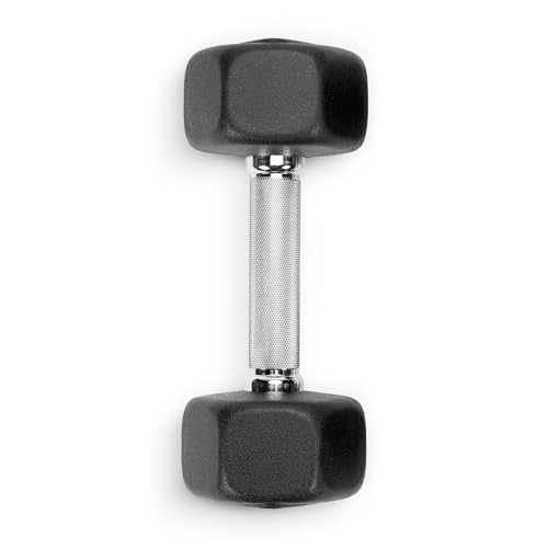 ZIVA Premium Hex Dumbbells – Commercial Grade Rubber Urethane Coated Free Weights for Strength Training, Weightlifting, Home Gym – Durable Steel Core – Sold in Pairs and Sets - style: v) 3 Pair Starter Set
