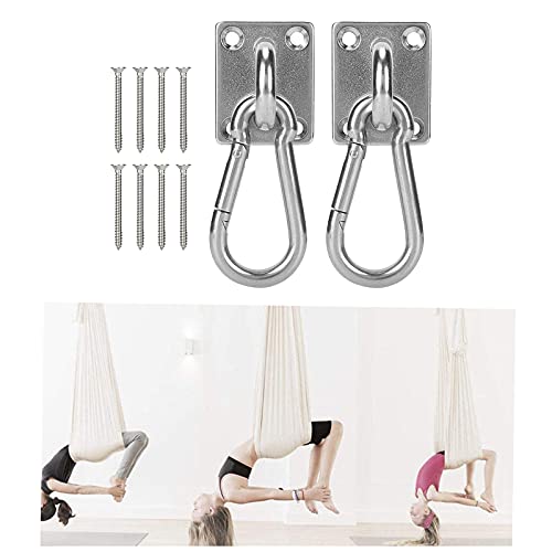 High Strength Ceiling Mount Anchor Hooks, Trainer Wall Mounted Strap Trainer Hanger for Battle Rope,Yoga Swings,Hammock