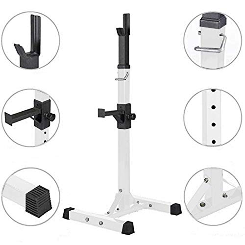 Folding Dumbbell Bench Fitness Adjustable Squat Rack Dipping Station Barbell Rack Dip Stand Fitness Bench Press Equipmen