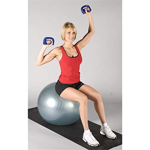 JFIT Neoprene D Grip Dumbbells - Single Weights 1LB-5LB - Premium Non-Slip, Hand Weights, Ergonomic Design