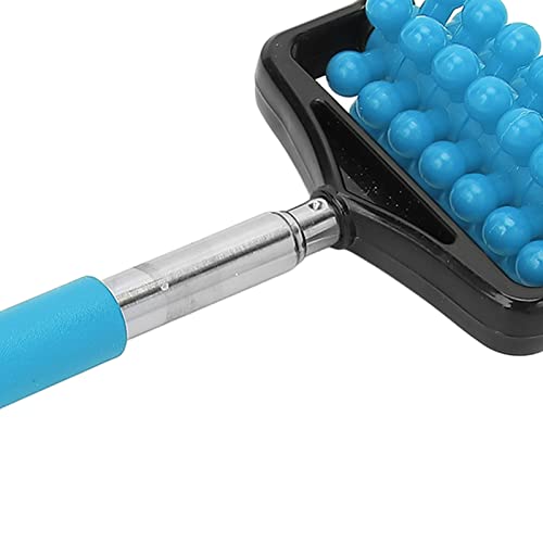 Ymiko Massage Stick, Yoga Massage Stick for Men and Women Granular Body Massage Tool Telescopic Roller Massage Stick Home Neck Leg Back Body Massage Stick(Sky Blue)