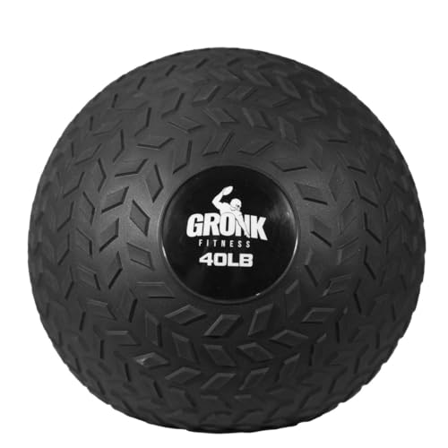 Gronk Fitness Slam Ball | Durable Weighted Balls for Exercise, Crossfit, Strength Training, Full Body Workouts | Slam Balls for Explosive Power, Medicine Balls for Core Fitness