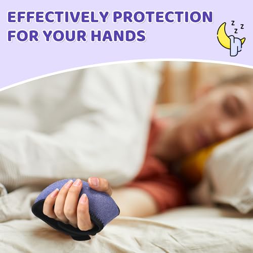 4 Pcs Palm Protector for Hand Contracture Palm Grip Finger Contracture Cushion for Rehabilitation Stroke Hemiplegic Arthritis Skin Breakdown Hand Grip Strengthener Prevention Pad