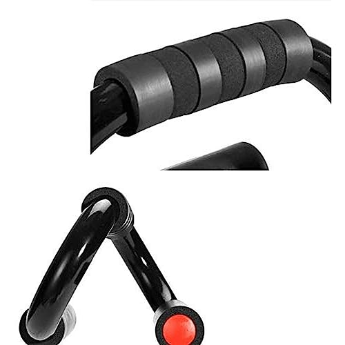 Push Up Bracket - Bars Strong Chrome Steel Pushup Stands with Comfortable Foam Grip