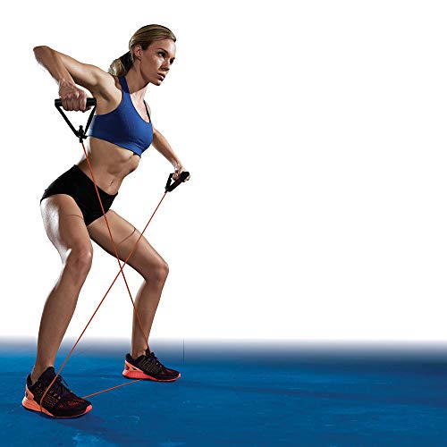 SPRI Resistance Bands with Handles - Exercise Resistance Tube Bands for Strength Training Fitness