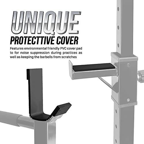 Yes4All Squat Rack for Home Gym, Adjustable Barbell Stand Rack, Multi-Function Weight Lifting, Dip Bar Station, Bench Press Rack Stand, Weight Plate Storage - Capacity Up to 600LBS - color: Squat Rack - 500 lbs