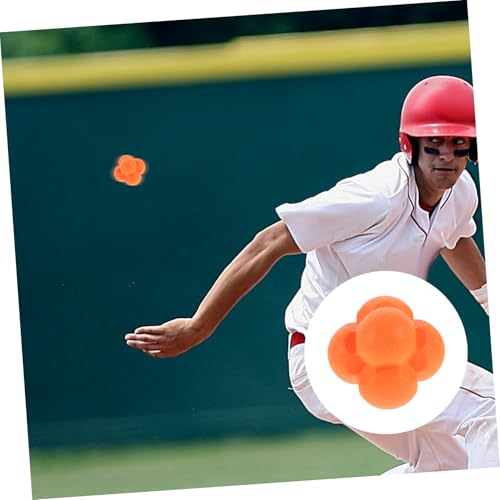 Hexagonal Reaction Ball Hand Eye Coordination Training Reflex Ball High Difficulty Agility Training Tool for Goalkeeper Baseball and Team Handball Reflex Training