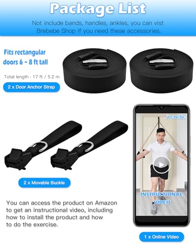Door Anchor Strap for Resistance Bands…