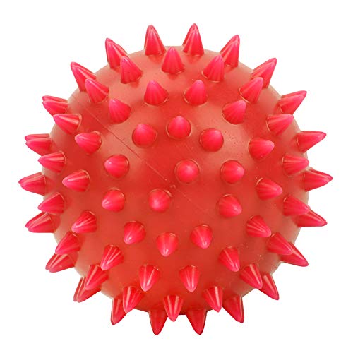 Spiky Massage Ball for Deep Tissue Massage, Myofascial Release, Foot for Home, Outdoors (red - color: Red