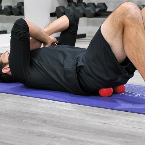 OPTP Franklin Method Mini Smooth Ball Set (Pair) - Massage Balls for Tight Muscles and Fascia - Targeted Back and Neck Massage, Shoulder, Neck, Hip, and Foot Massager Ball Set