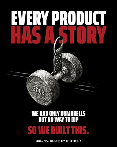 THEFITGUY Dumbbell Loading Straps for Dip Belt & Cable Pulley