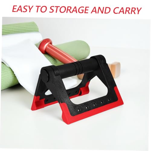 Tofficu Push-up Bars and Stands for Floor, Foldable -up Rack Pair, Portable Fitness Equipment for Home Strength Training, Suitable for Men and Women