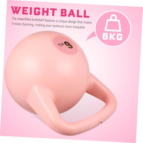 PE Water Kettlebell Portable Soft Kettlebell for Strength Training Home Gym Exercise Damage-resistant PE Material Fitness Equipment for Women Men