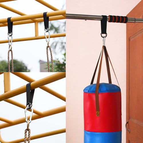 Fitness Pulley Cable Attachments, Tricep Extension Strap Cable Attachments Straps Cable Pulley System Accessories Home Gym Fitness Strap for Greater Range of Motion (Straps)