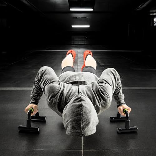 La-VIE 3B-3043 Push Up Bar with 2 Levels Angle Adjustment, Set of 2, Push-ups, Inclination