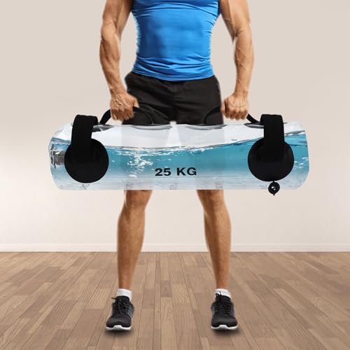 Water-Based Training Bag Adjustable 5-55lbs Weight for Full-Body Workouts Ergonomic Handles for Comfortable Grip During Fitness Routines