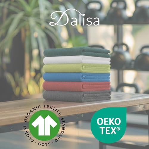 Dalisa Bench Hood Gym Towel – 100% Turkish Cotton – Non-Slip Hooded Design for Weight Benches – 450 GSM – 19.7" x 51.2" – Ultra-Absorbent, Quick-Dry Workout Towel – Made in Türkiye – Red - color: Red