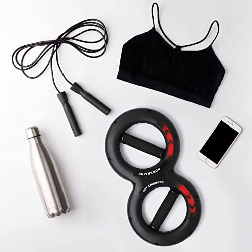 Gym Multifunctional Hand and Forearm Trainer, Gripper Exerciser Strengtheners - color: Red, size: 20Kg