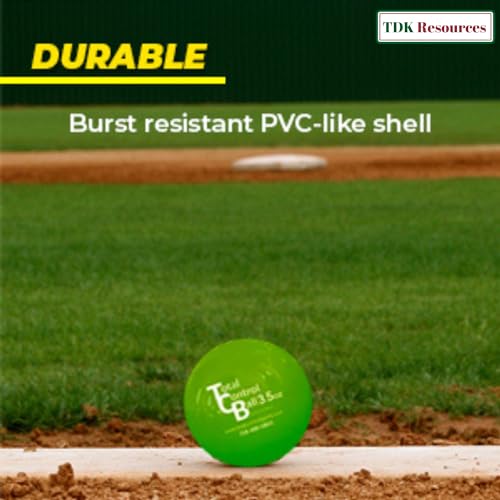 Total Control Sports Weighted Plyo Ball Set Includes 3.5, 5.5, 8, 11, 16, & 32 OZ Balls Baseball Training Equipment Will Increase Pitching Throwing Velocity for Any Sport Including Softball