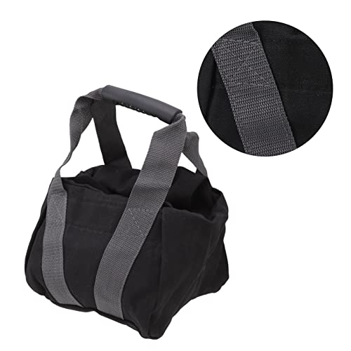 Canvas Workout Sandbag, Ergonomic Handle Adjustable Yoga Sandbag Adjustable Kettlebell Kettlebell Handle Sandbag Portable Bag for Home Training, Yoga, Fitness